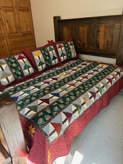 1 of 2 Twin Quilts and 3 Shams by Linda Hughes-480x640px